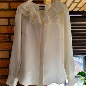 100% Silk J Crew Blouse